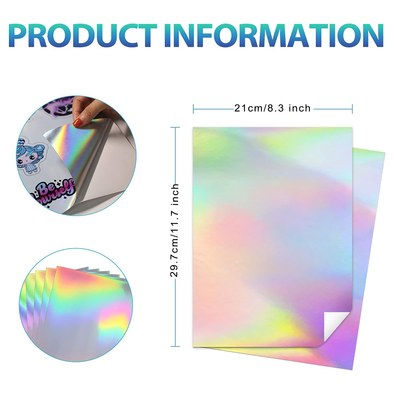 10매 A4 잉크젯 및 레이저 프린터용 홀로그램 인쇄용 - Commercial Vinyl Printing 리뷰 및 가격