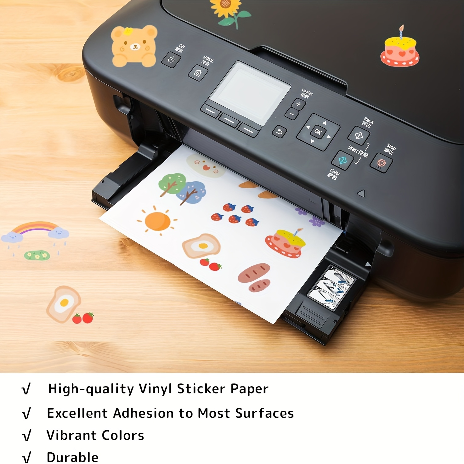 잉크젯 프린터용 A4 PET 인쇄용 비닐 스티커 용지  - Commercial Vinyl Printing 리뷰 및 가격