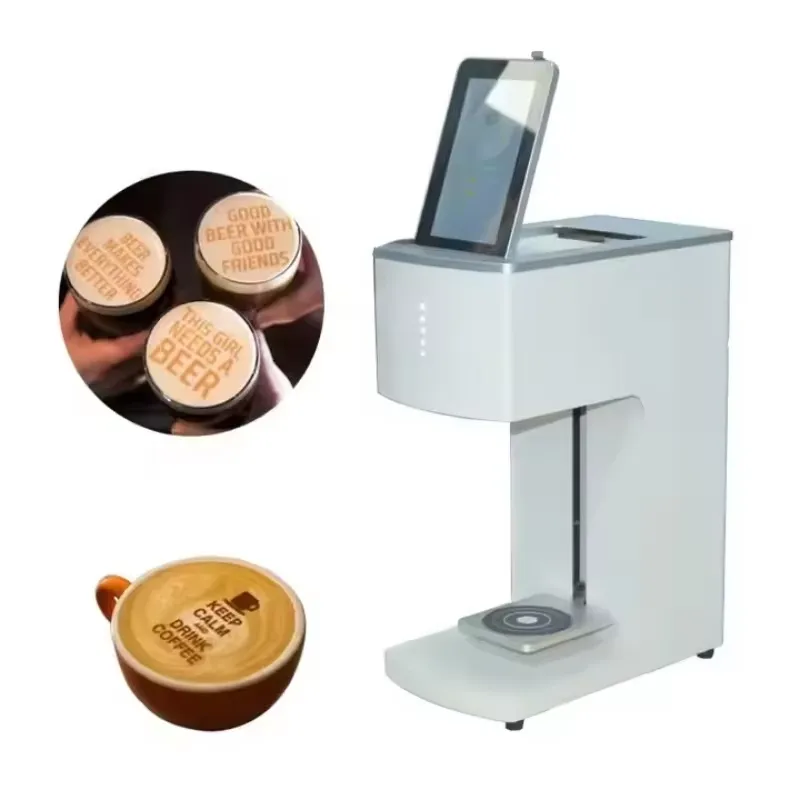 2026년 핫세일 3D 커피 프린터 라떼 아트 머신,  - Commercial Photo Printer 리뷰 및 가격