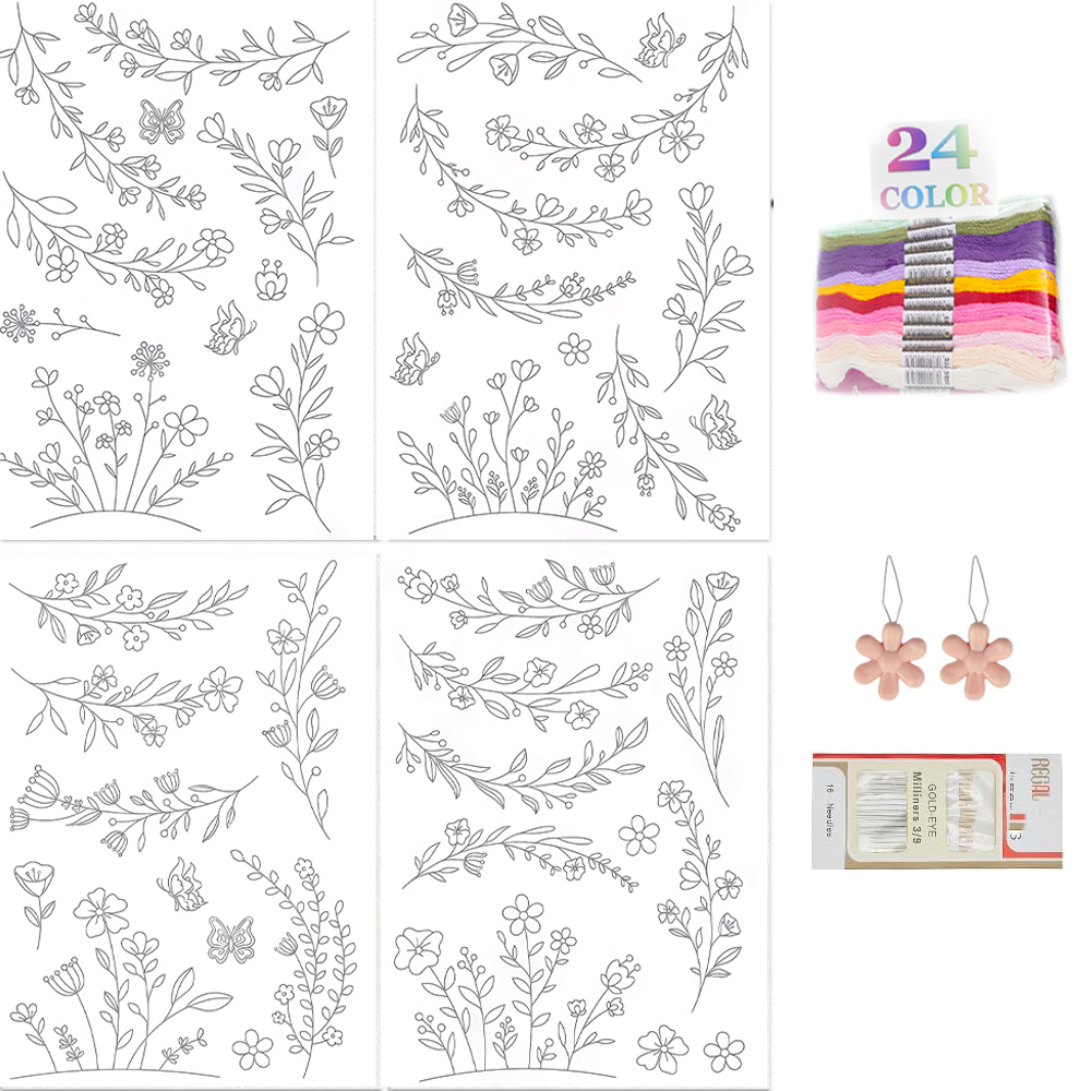 수용성 자수 안정제 종이 스틱 스티치 워시 어웨이 시트 - Embroidery Stabilizer Backing 리뷰 및 가격