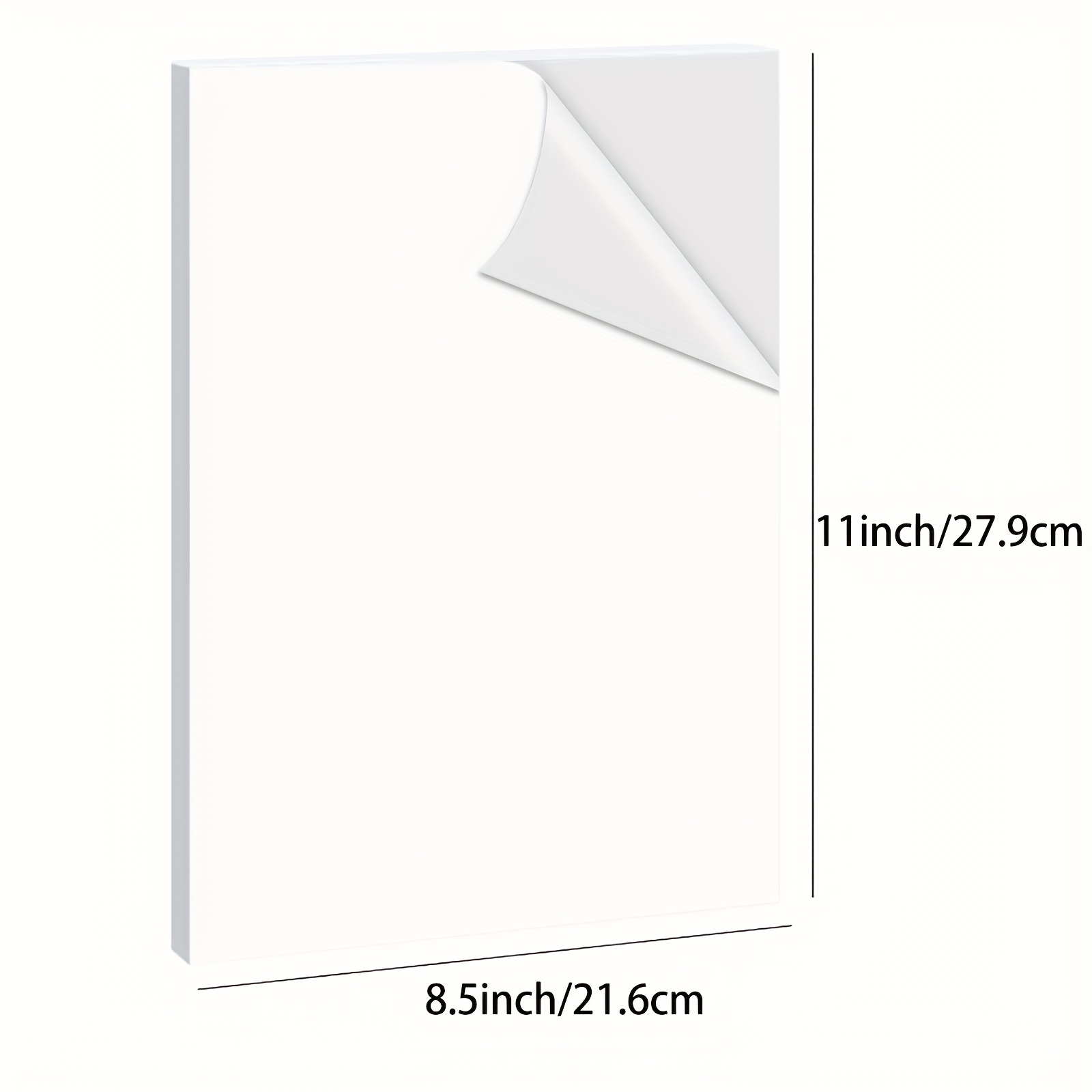 10/20 자체 접착식 레터 사이즈 인쇄 가능 비닐 스 - Commercial Vinyl Printing 리뷰 및 가격