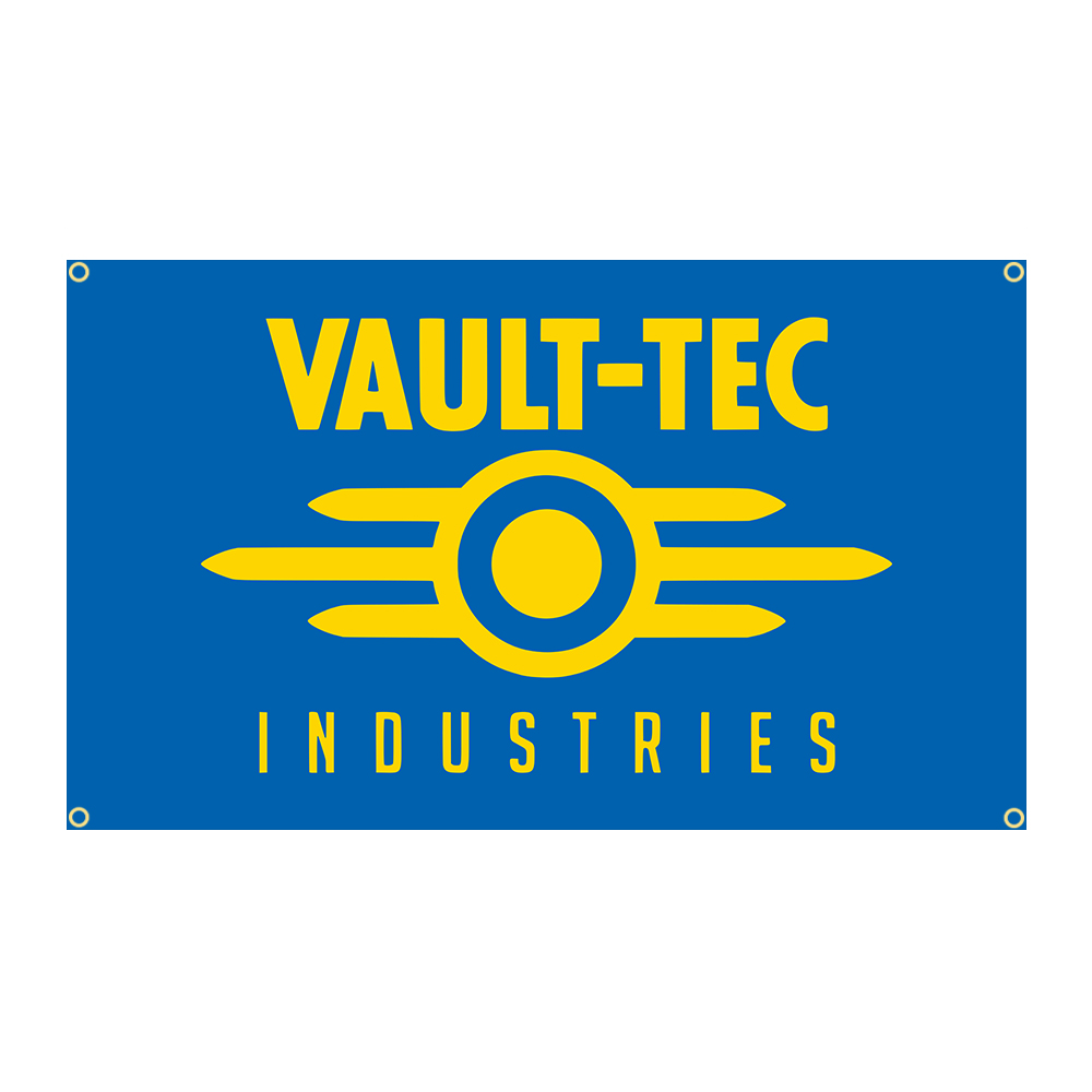 Vault-Tec 상업용 금고 깃발, 폴리에스터 인쇄  - Commercial Banner Printing 리뷰 및 가격
