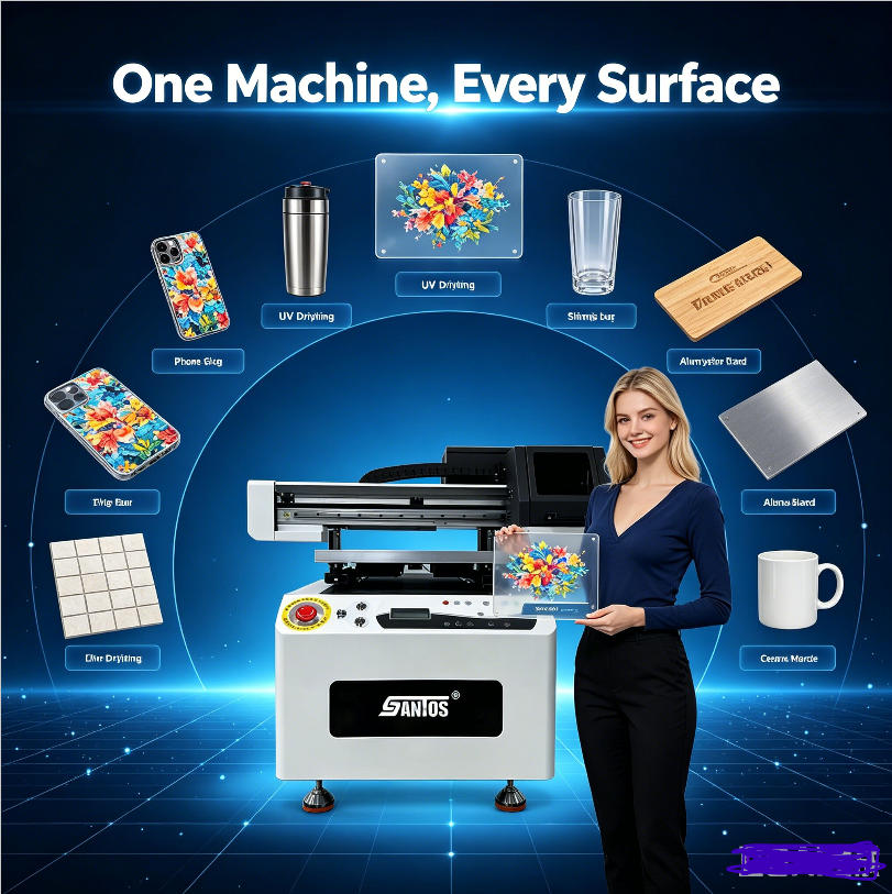 40*50CM 산업용 자동 디지털 UV 평판 프린터,  - Commercial Digital Printing Machine 리뷰 및 가격