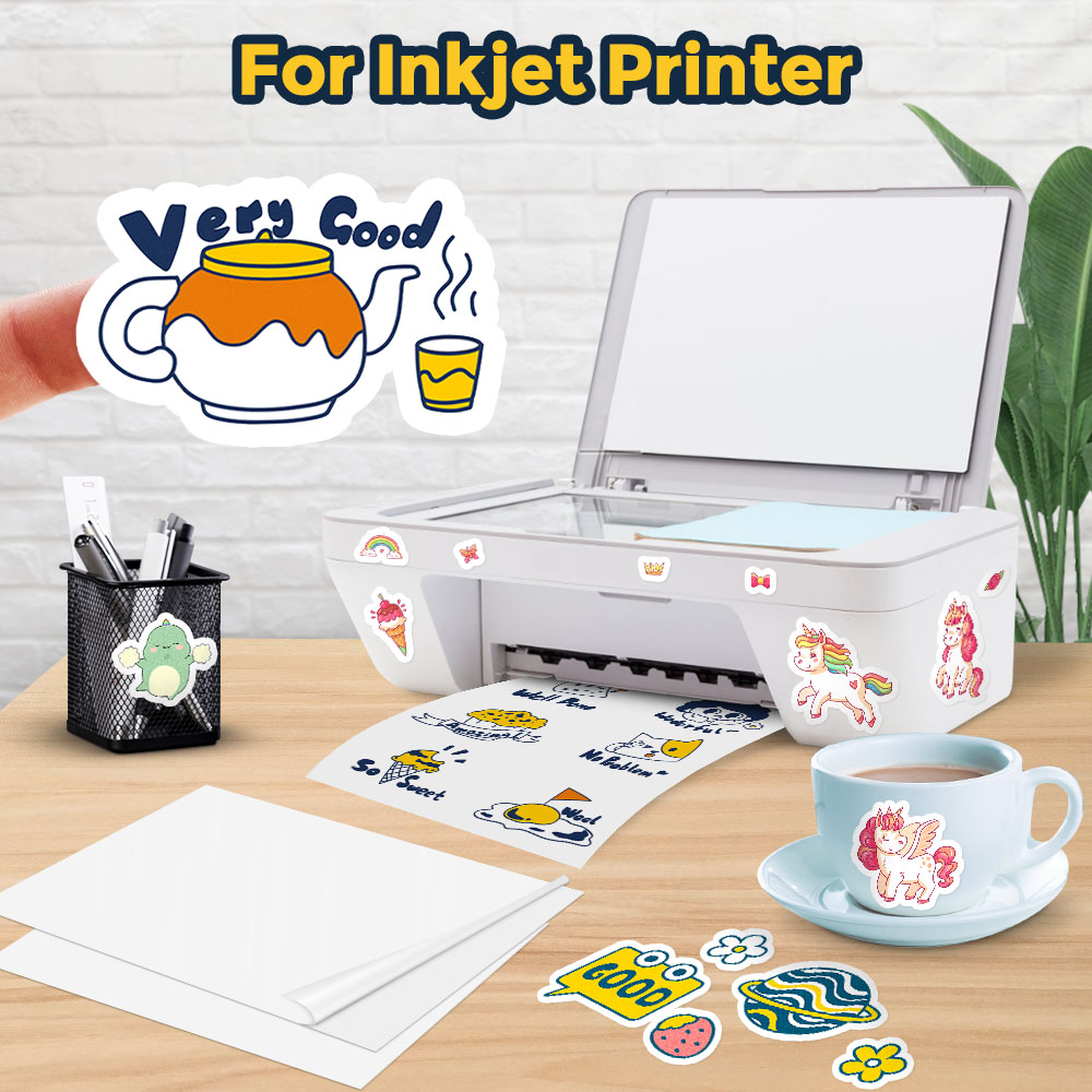 20/50 시트 무광택 인쇄용 비닐 스티커 용지 잉크젯 - Commercial Vinyl Printing 리뷰 및 가격